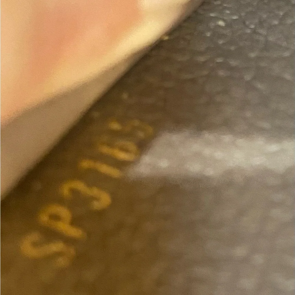 Louis Vuitton Brown Monogram Embossed Zipper Wallet